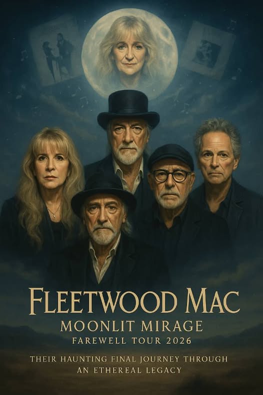 Fleetwood Mac Bids Farewell With ‘Moonlit Mirage’ Tour — A Final, Haunting Journey Through Their Ethereal Legacy