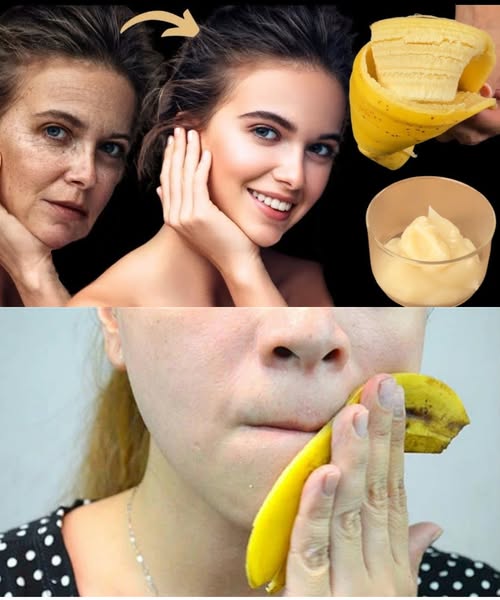 Banana Peel & Cornstarch: The 100-Year-Old Anti-Wrinkle Secret for Smooth, Youthful Skin 🌟
