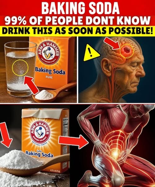 Drink Baking Soda Water at Night for 2 Weeks — Here’s What Happens to Your Body!