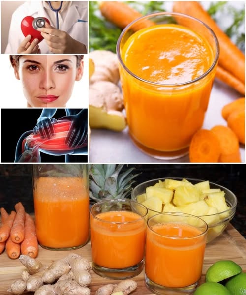 How to Make the Perfect Pineapple, Turmeric, Carrot, and Lemon Juice: The Ultimate Homemade Immune Boost Elixir