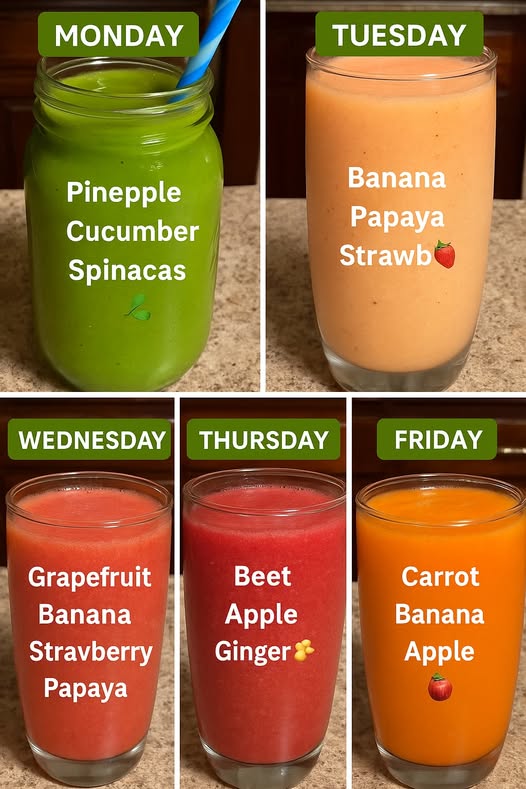 7 Irresistible Smoothie Ideas for the Whole Week: Delicious, Nutritious, and Easy to Make